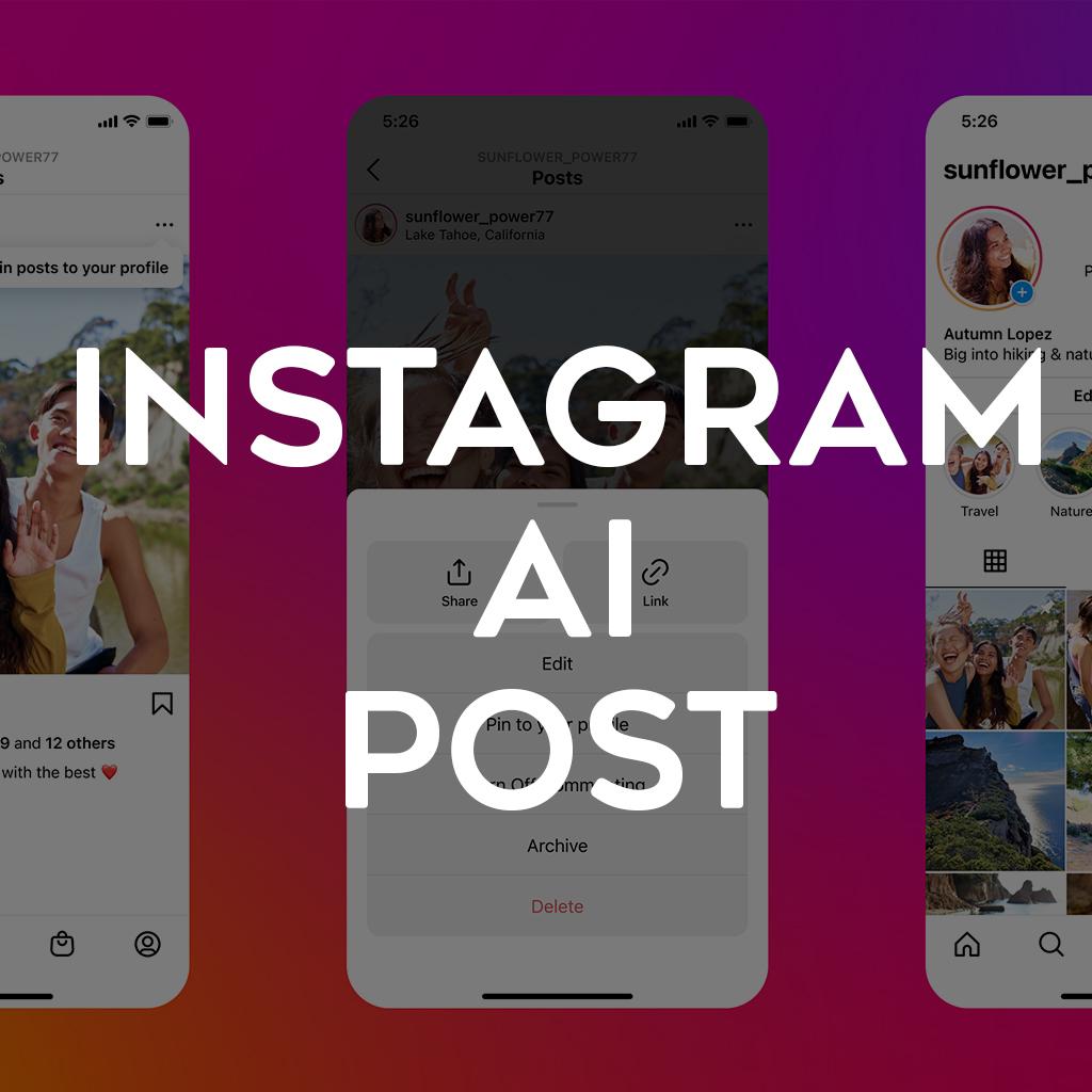 Meta/Instagram Yapay Zeka Otomatik Gönderi Paylaşımı